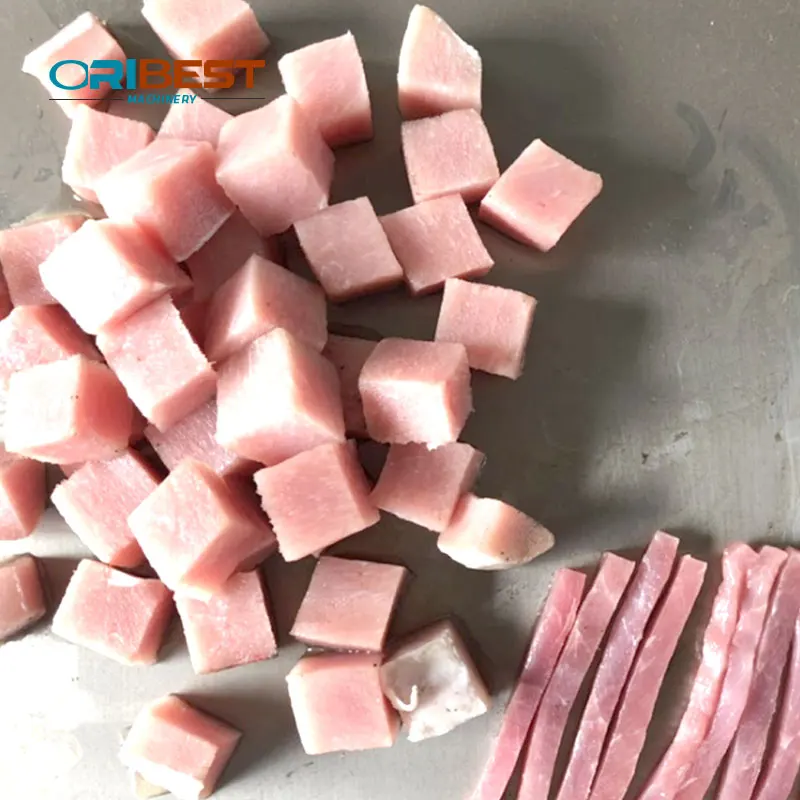Small Cubes Meat Cutting Machine Meat Processing Equipment Commercial Cold Cube Chicken Cheap Machine Cheese Dicer Machine