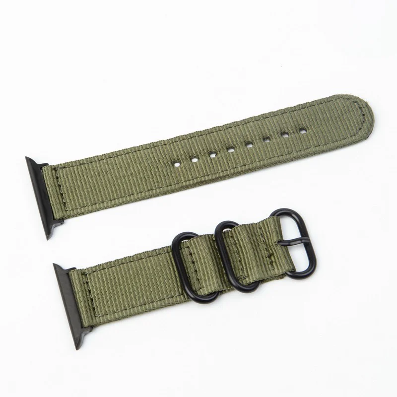 Китайский производитель недорогие прочные плетеные ремешки для часов нейлоновый ремешок Apple