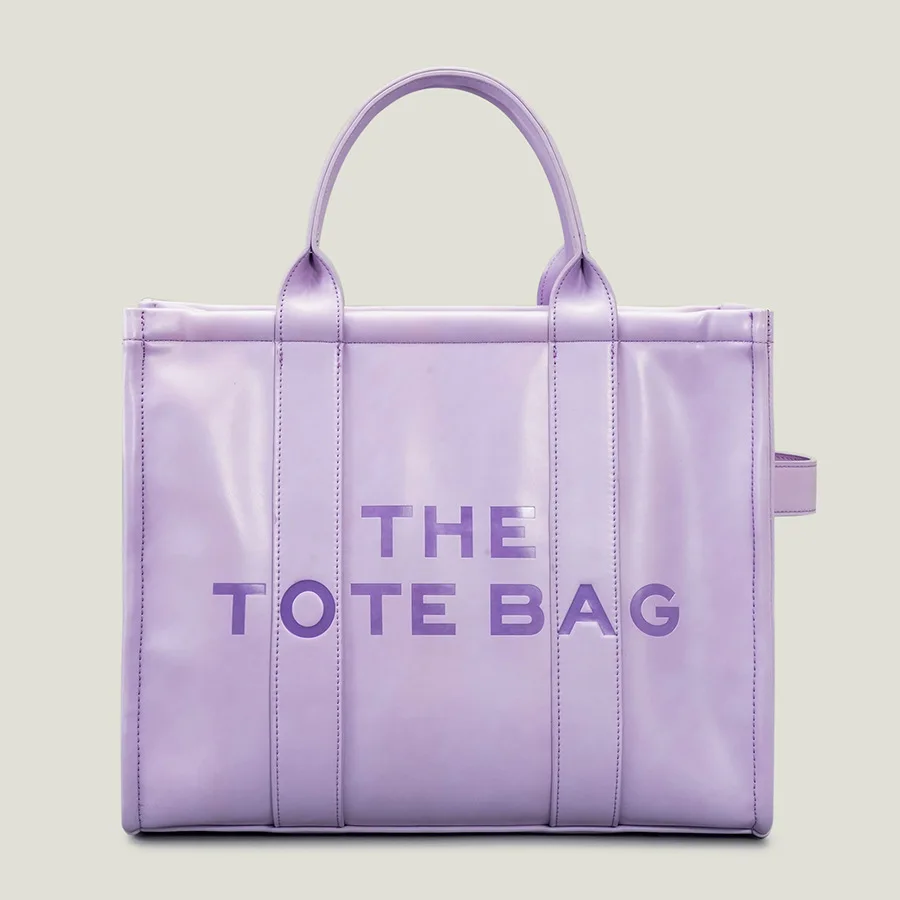 High Quality Control the tote bag tote bag black leather tote bag with leather handle