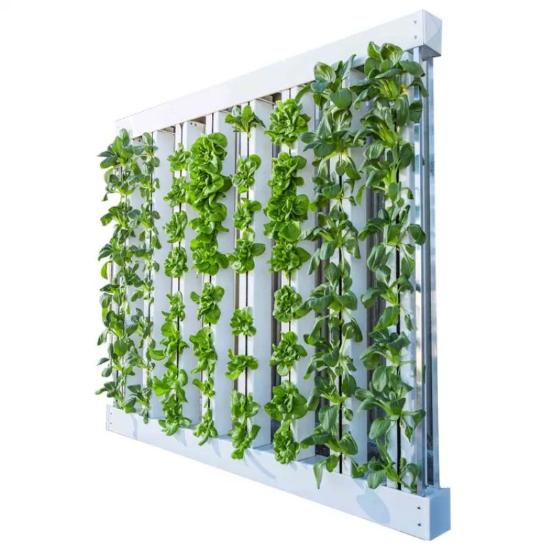 Factory price vertical hydroponic growing pipe Zip grow towers for greenhouse