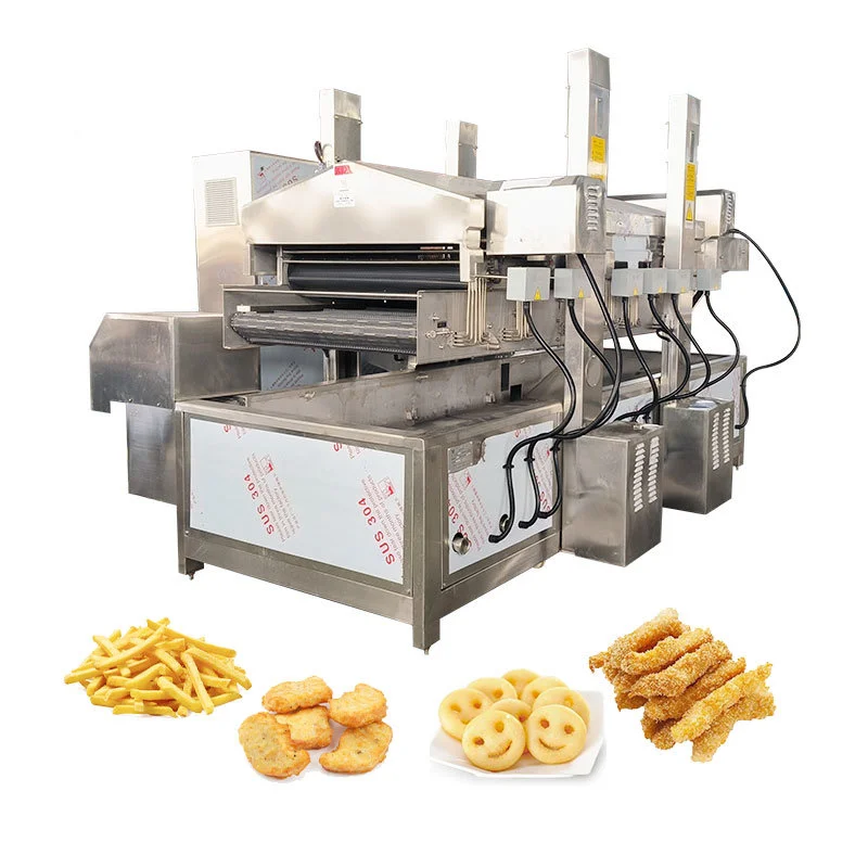 donut machine potato fries noodle  automatic fries machine food  peanuts oil frying machine