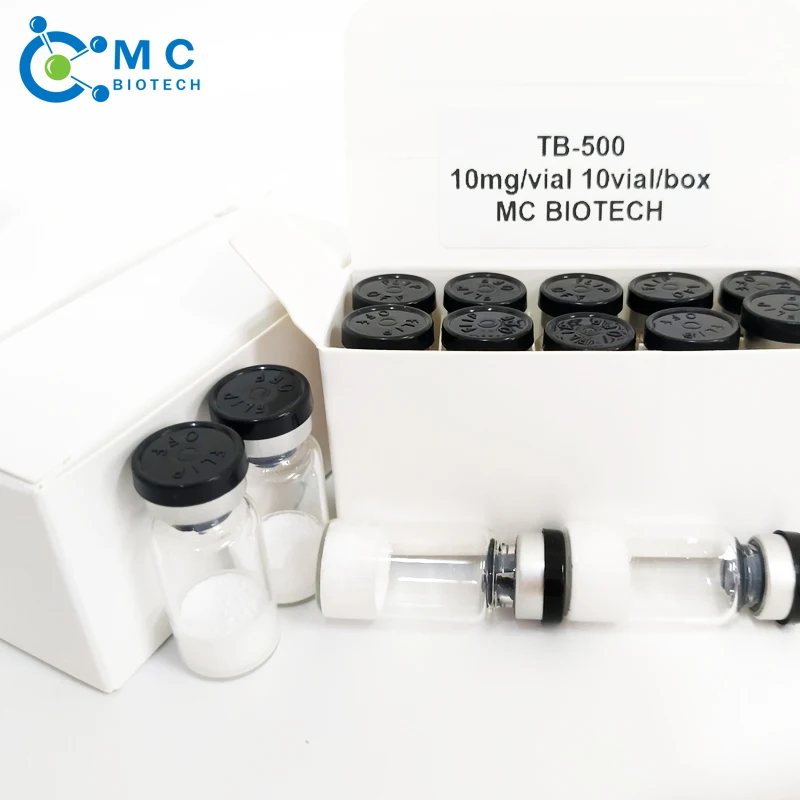 
High pure 5mg 10mg tb500 thymosin beta 4 acetate peptides powder with best price 