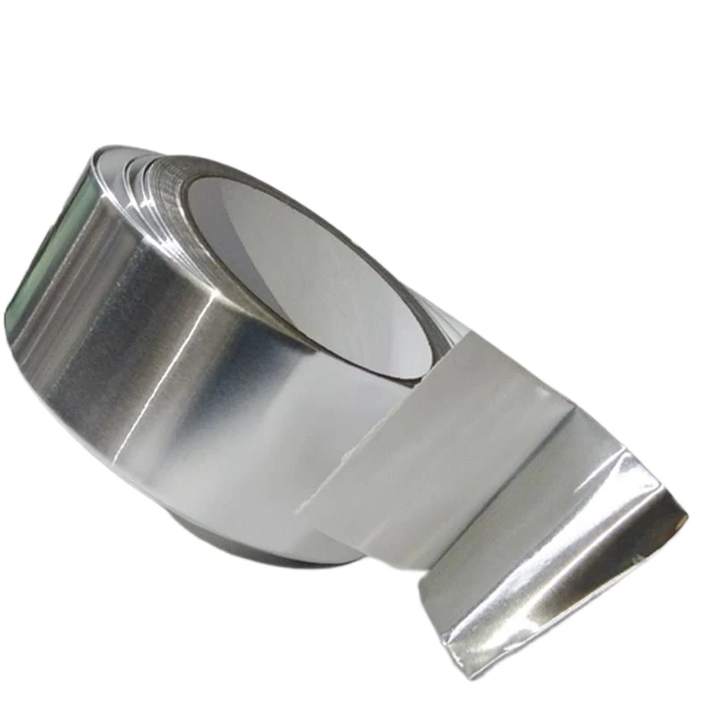 backed roll high super strong self adhesive temperature aluminum foil duct Aluminum Foil Adhesive Tape