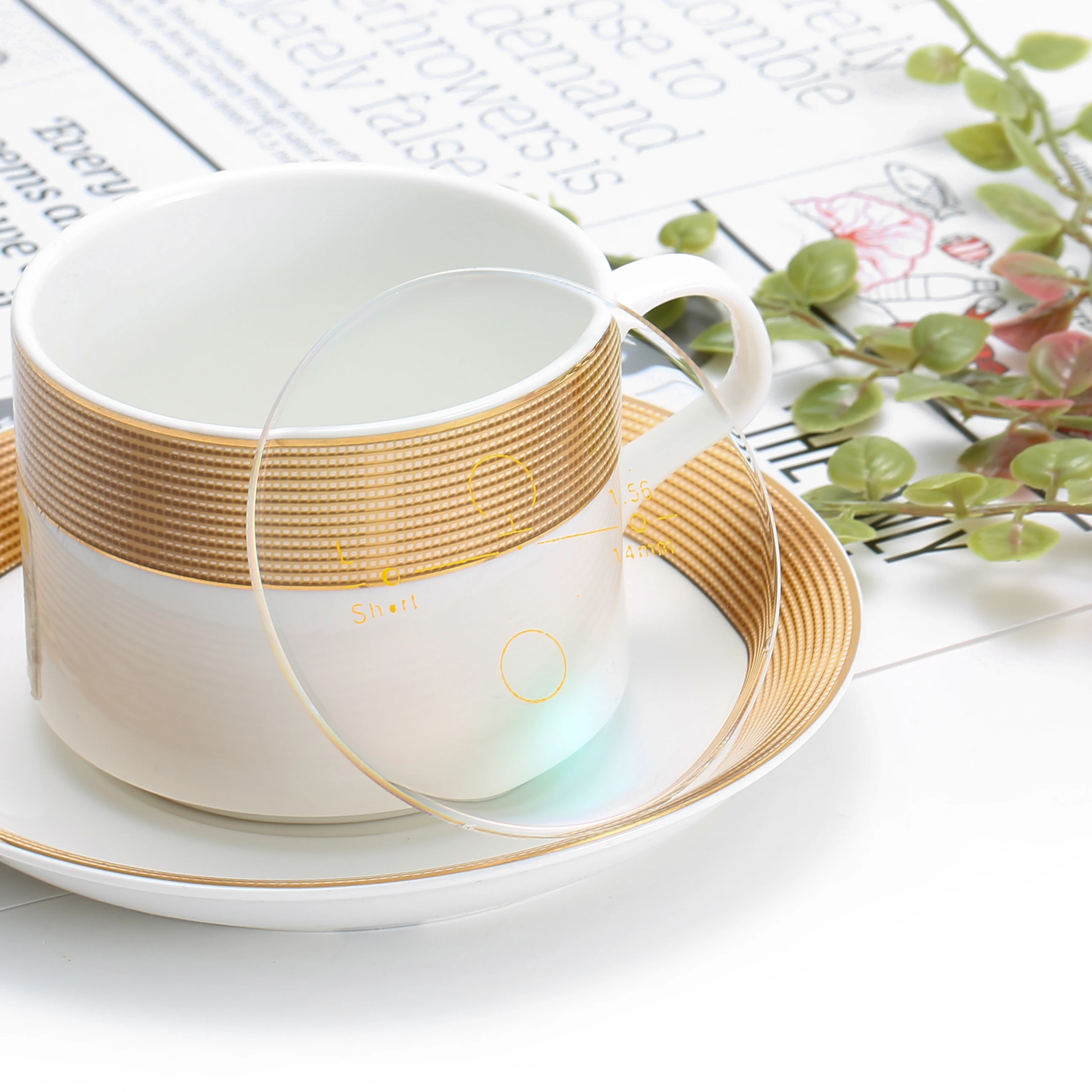 Optical Lenses Anti-Glare Night Vision Driving SHMC Lens Photochromic Super Hydrophobic Blue Coating