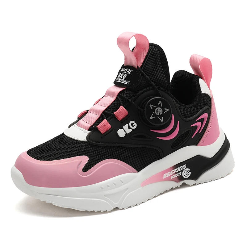 New Versatile Kids Casual Shoes Convenient Shoelaces Sports Shoes Super Breathable Outdoor Children Shoes