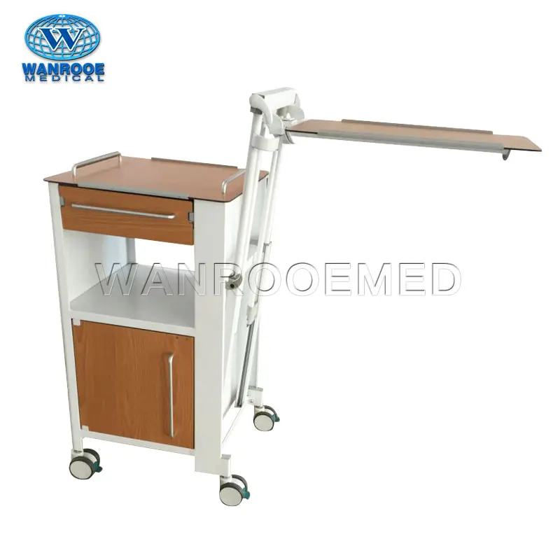 Больничная мебель BC010F, медицинский прикроватный шкафчик из АБС-пластика, шкафчик с прикроватным столиком