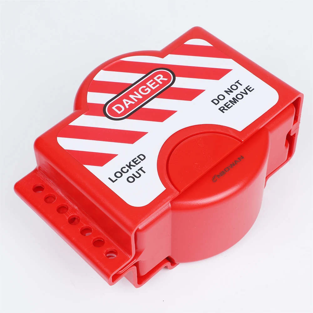 Industrial Valve Handle Lockout For 25mm To 165mm Pipeline Valve Lockout