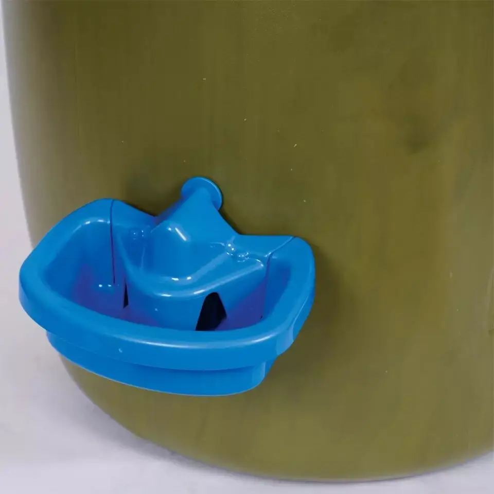 0.5L Semi-Automatic Maxi-Cup Chicken Water Dish for Poultry Ducks Gooses Rabbits Small Pets Drinking System