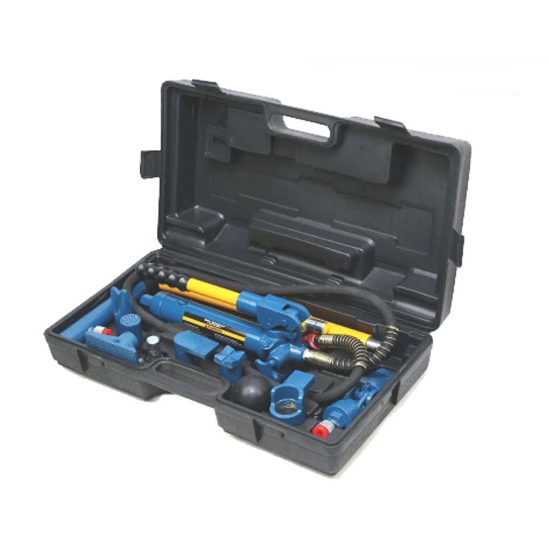 4T Hydraulic Jack Kit Hydraulic Split Jack Body Frame Repair Tool for Private Garages Car Repair