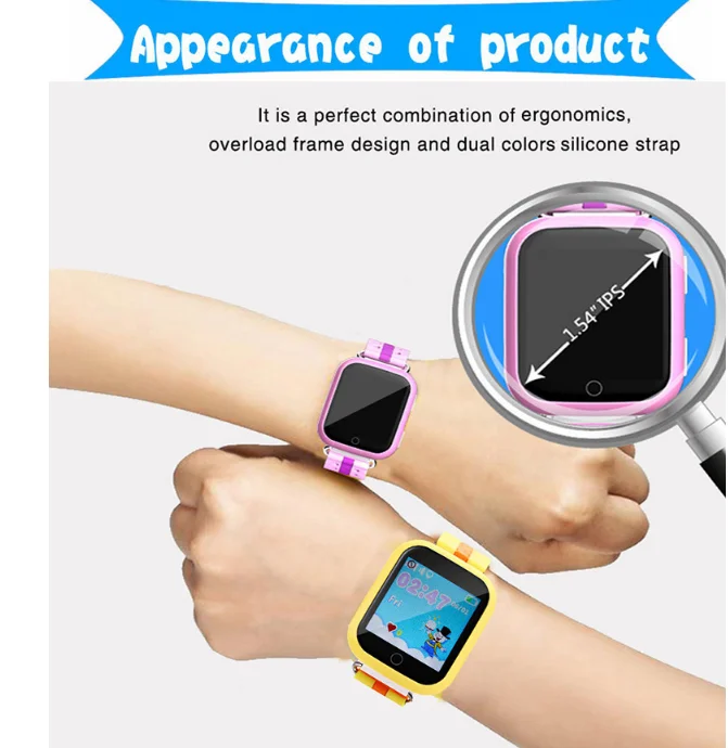 Smart watchKids GPS Tracker Smart Watch Camera SIM Card SOS Dial Call Child GPS Baby Watch for Kid Smartwatch