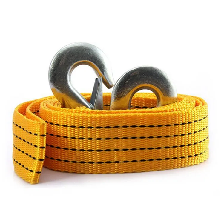 2Ton 3 Meter Metal Hook Car Tow Rope