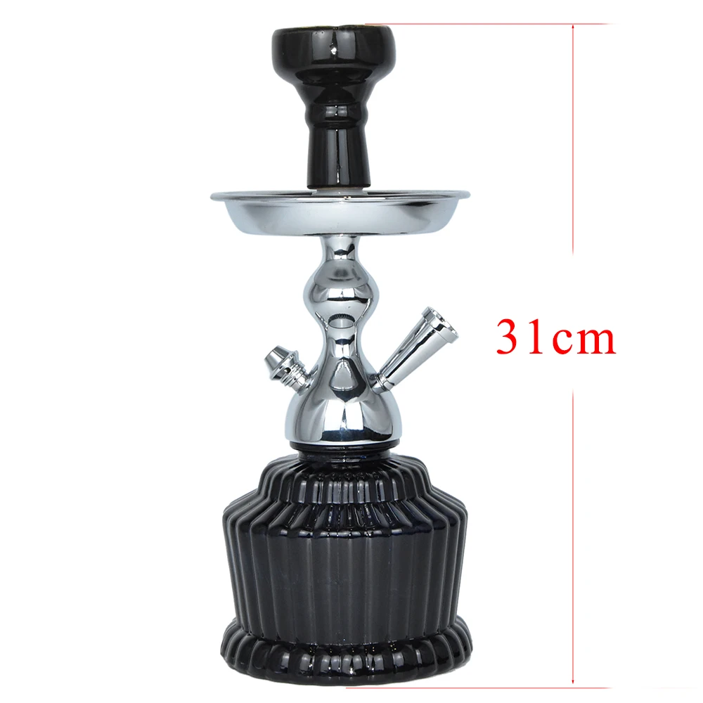Hot sale factory good quality aluminum Mya hookah shisha nargile zinc alloy chicha with cage in stock