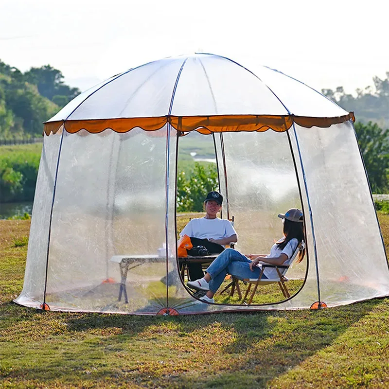 Protection From Cold Wind Snow For Outdoor Backyard Patios Screen House Room Dining Igloo Bubble Clear Pvc Tent For Outdoor