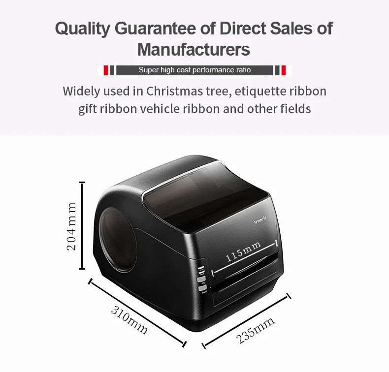 N-mark satin ribbon taffeta printing machine for flower shop using taffeta digital printer