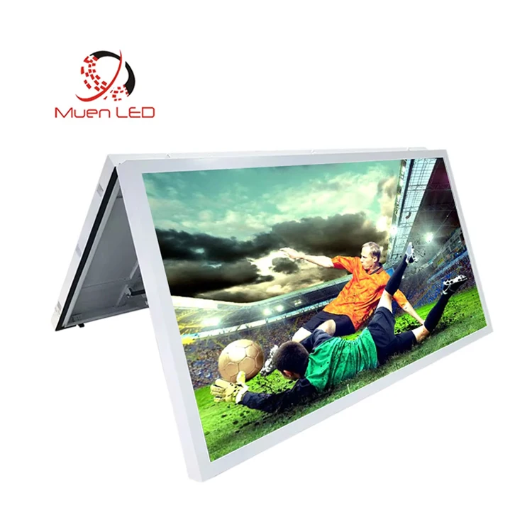 AFA8 LED Display Box Customized Outdoor Electronic Advertising Screen Front Flip Maintain the Before Rain Proof