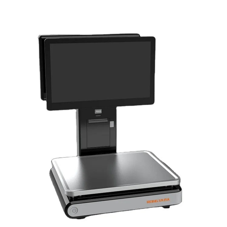Rongta Aurora D2 AI Camera Receipt Printing Scale PC Scale Android Windows Operating System 30kg 15kg