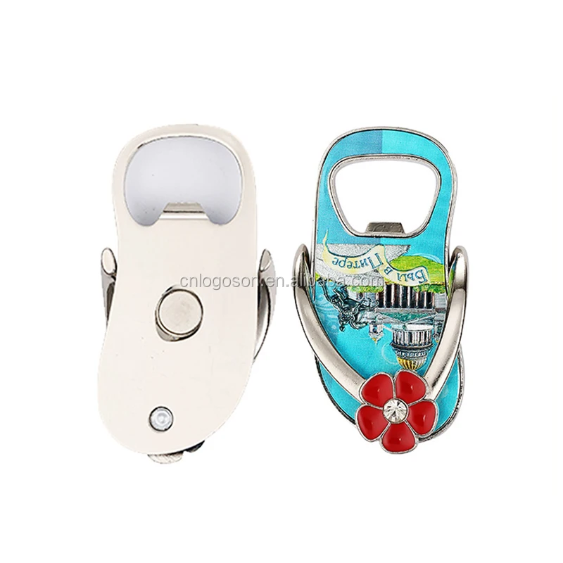 Manufacturer Switzerland Bottle Opener Fridge Magnet Metal Souvenirs Swiss Cowbell Fridge Magnet