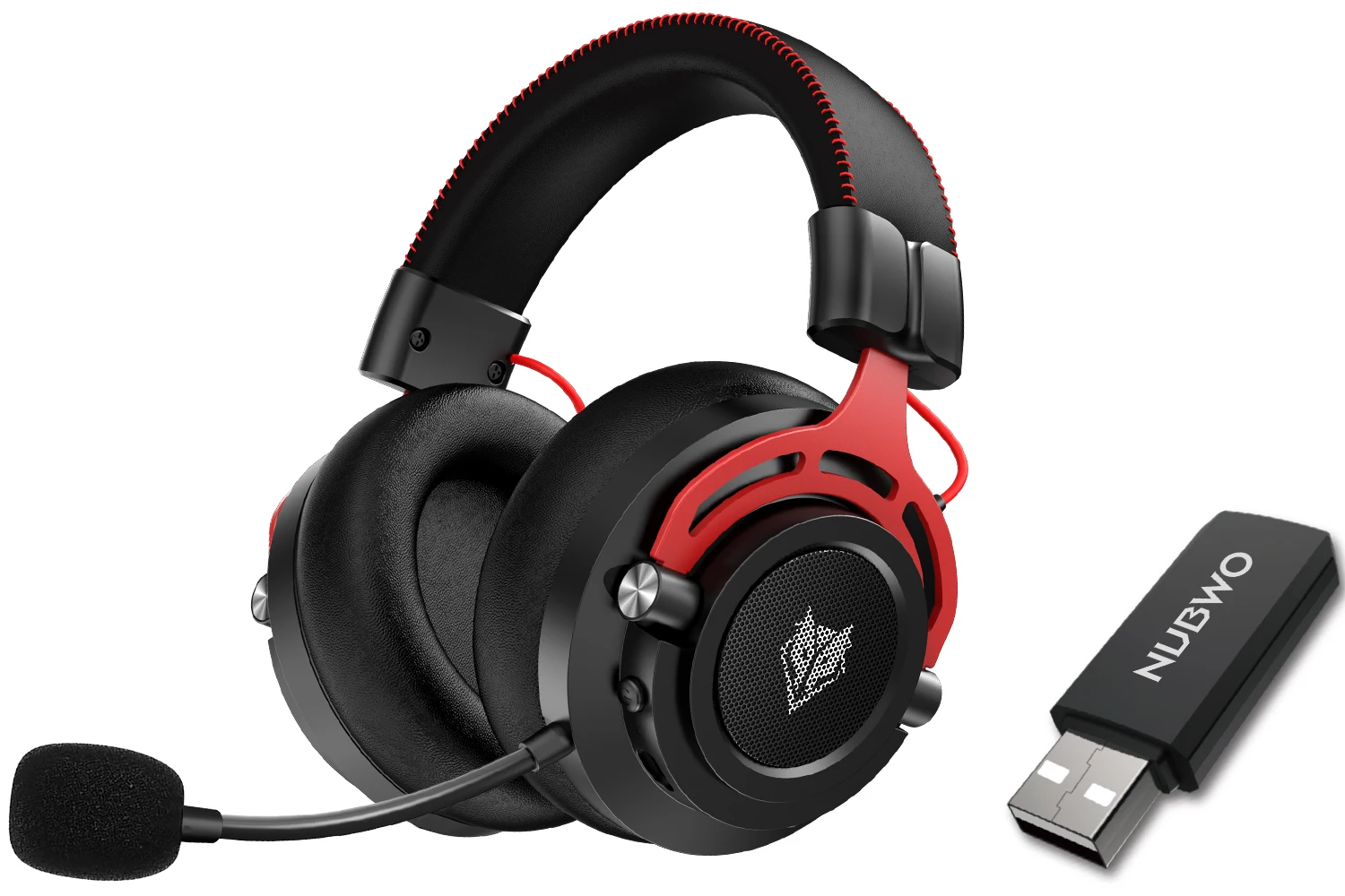 NUBWO G03 игровые 2.4G беспроводное устройство наушники whit Mic Deep Bass ps4 гарнитура PC регулируемая повязка на голову