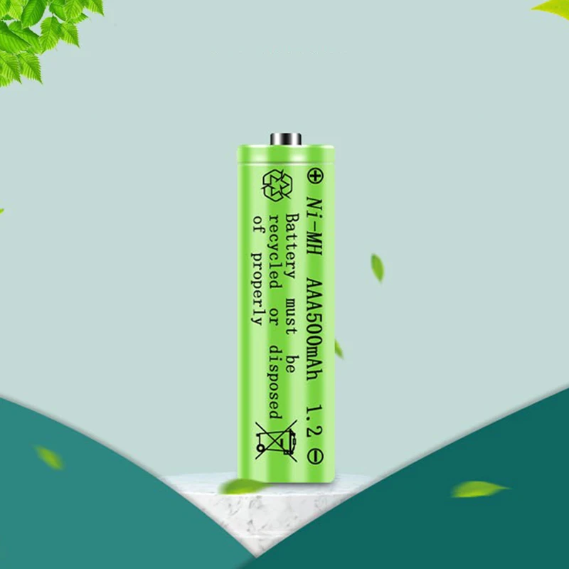Customized Ni-MH  Rechargeable Battery 500 mah No. 7 Remote Control Ni-MH Battery For Sale