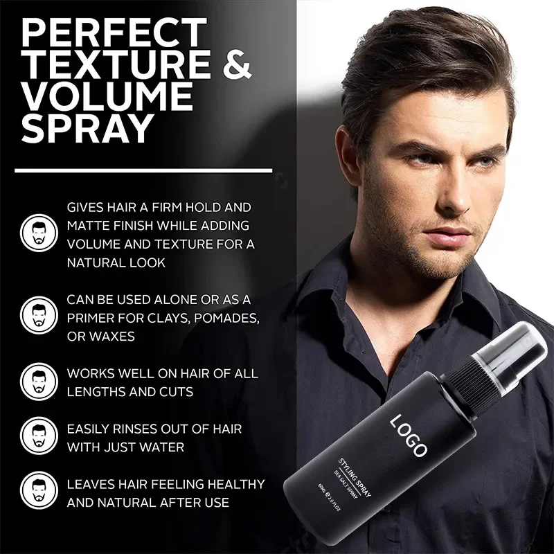 Wholesale Hair Spray Alcohol-free Matte/Natural Look & Anti-Frizz and Sea Salt & Mineral Natural Hair Treatment Spray