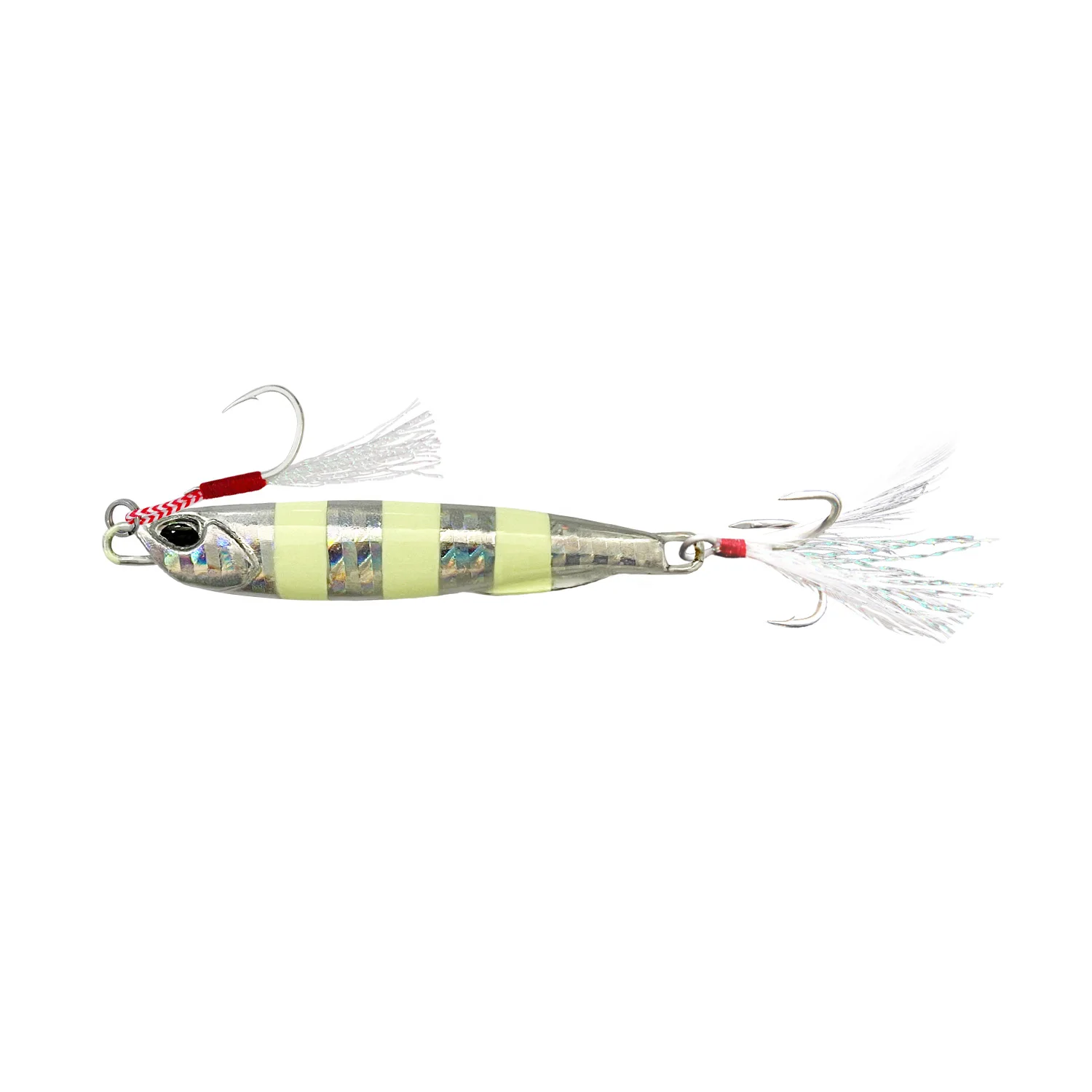 10g 15g  20g 25g 30g 40g 60g Japanese DUO Fishing Lure Luminous slow jigging lure Long Casting Jigs