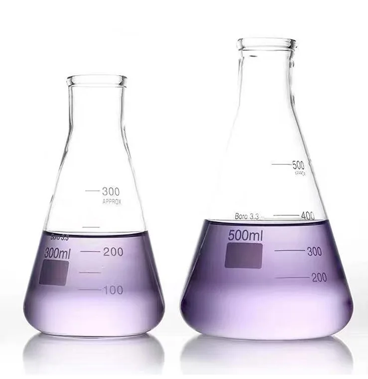  Лабораторная посуда 100 мл коническая колба erlenmeyer с узким