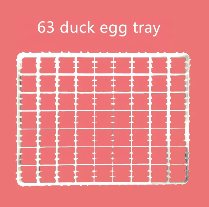 63pcs duck egg tray for incubator spare parts plastic egg tray for incubator turkey egg tray