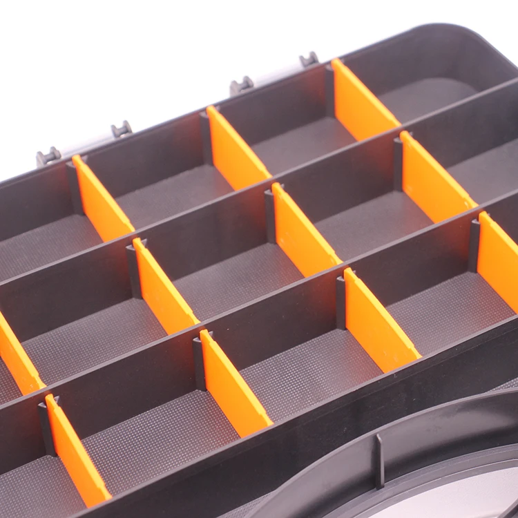 High Quality PP Material Plastic Storage Bins Organizer Box for Small Parts Tools Toys