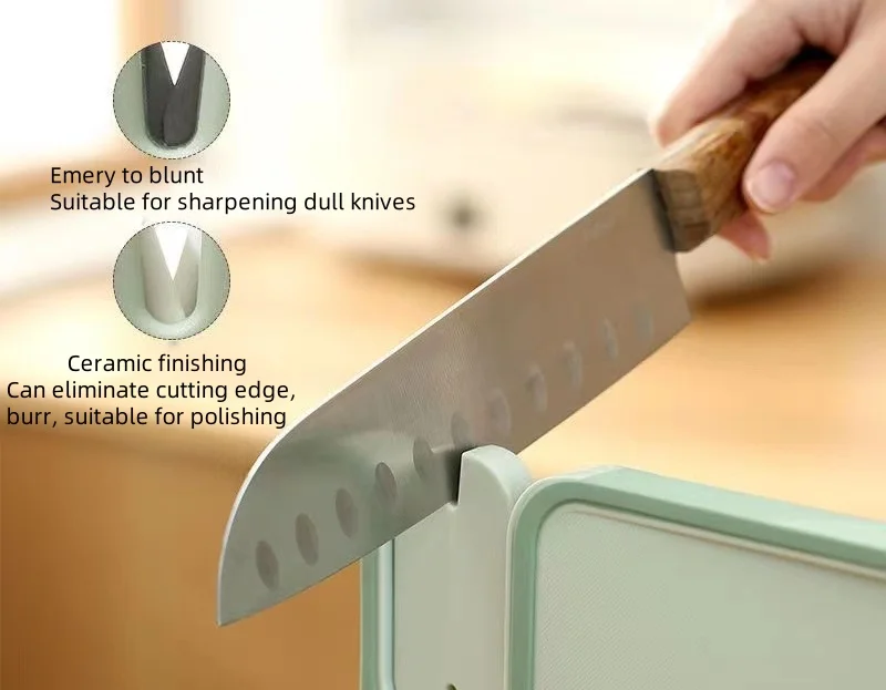 Multi-Purpose PE Kitchen Plastic Cutting Board for Fruit and Knife Chopping Food Preparation Knife Board