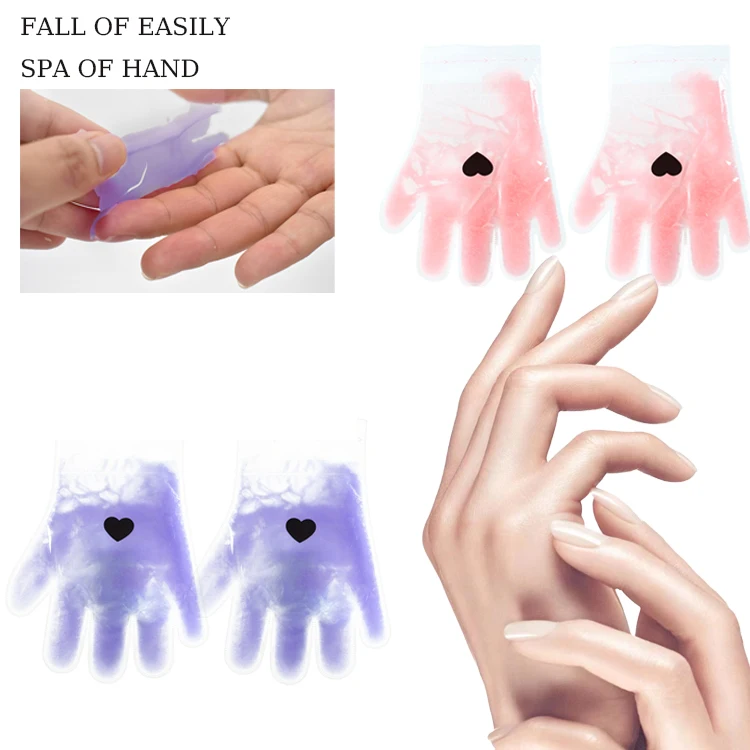 OEM Beauty Lavender Hand Foot Feet Wax Mask Skin Moisturizing Whitening Collagen Paraffin Wax Hand Mask For SPA