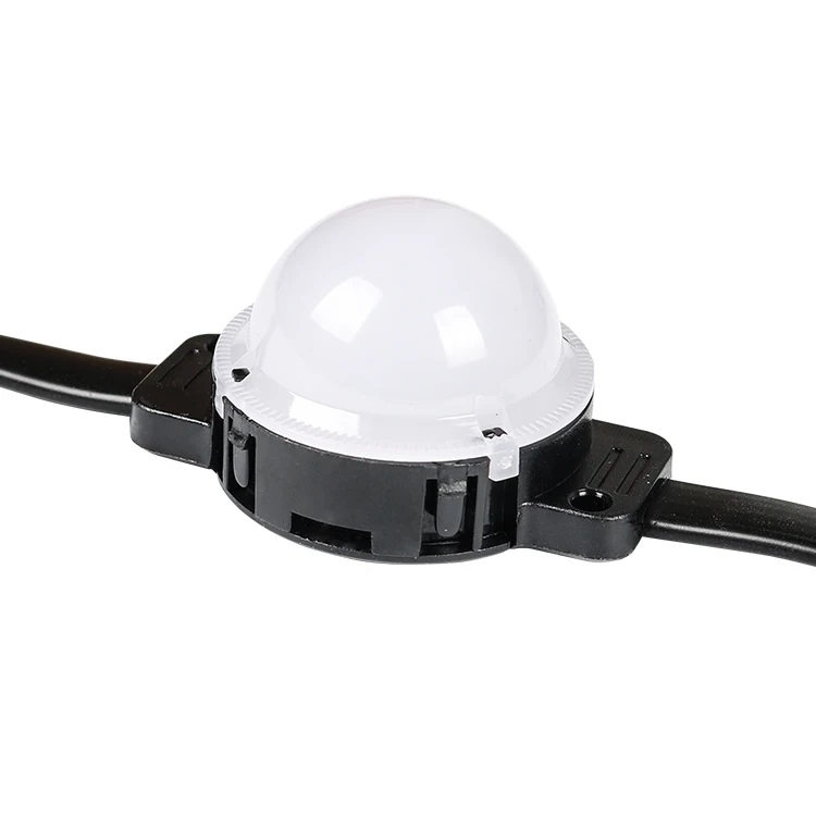 Hot Sale IP68 24v permanent christmas holiday outdoor point Lighting 40mm led smd5050 rgb DMX512 led pixel point lights