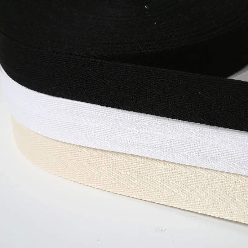 High Quality Herringbone Twill Cotton Bias Tape For Bags and Garments