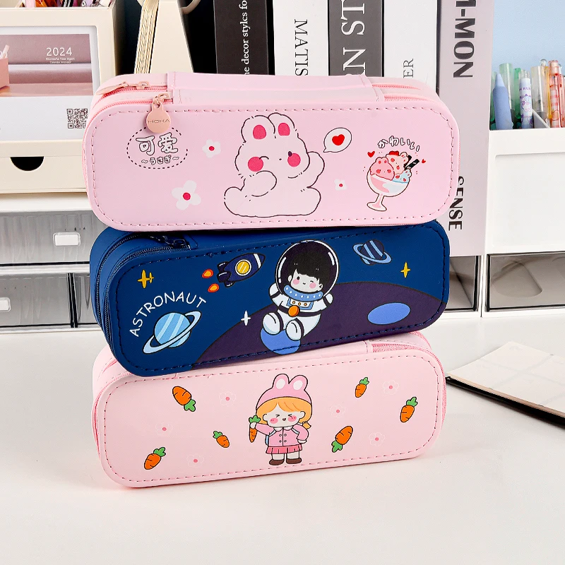 Kawaii креативный пенал для детей карандашей канцелярских и школьных принадлежностей