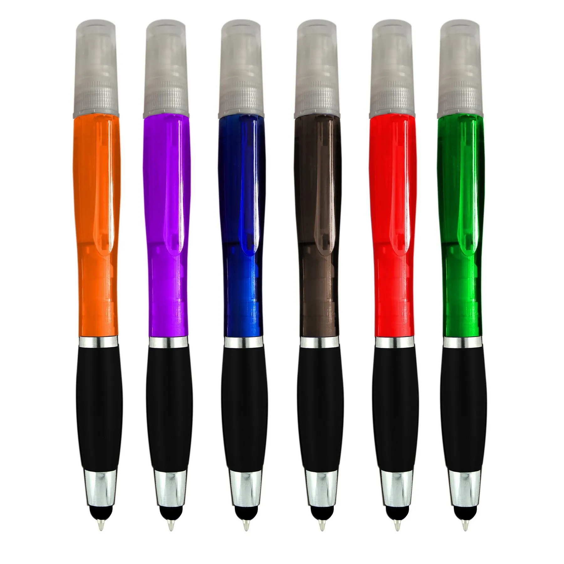 Wholesale 3ml Alcohol Spray Pen Perfume Bottle Pocket Hand Sanitizer Ball Pen