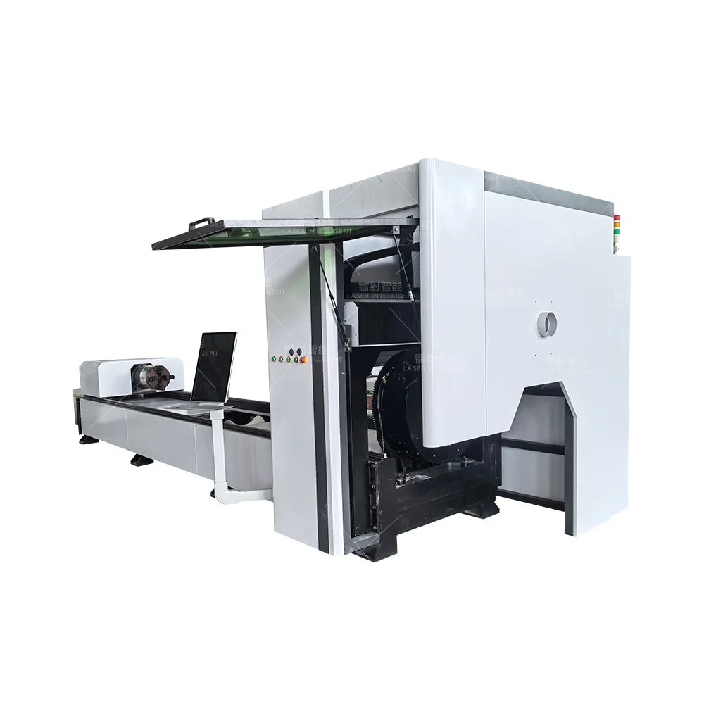 laser cutting machine channel steel pipe metal cutt stainless steel tube high precision machine