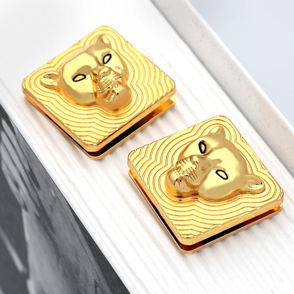 Hot sale die-casting metal bag accessories decoration suitcase parts for bags sign metal  customized zinc alloy sign