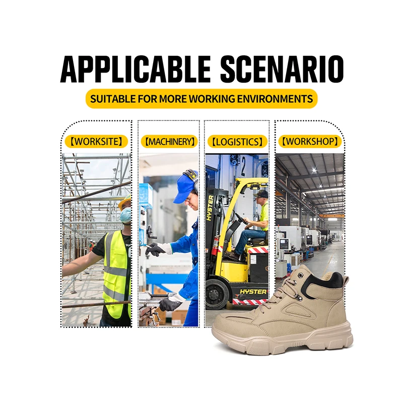 THREEDIV Hot Sale Multifunctional Anti Piercing Protective Men Splash And Scald Proof Safety Boots