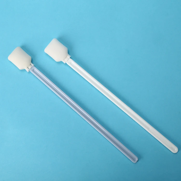 Hot Sale Foam Cleaning Swab Surgical Sponge Brush Oral Cleaning Medical Sponge Stick Foam Swabs