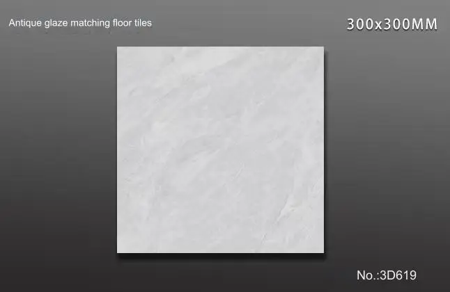 Foshan Stone Antique Glaze Matching Floor Tiles Small Square Tiles Carpet Tiles Modern Natural Source Factory 30*30cm Gray 9mm