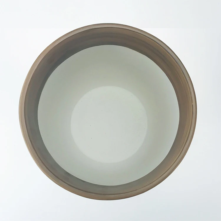 High quality resin flower planter pot mold, decorative white color face vase flower vase planters for living room