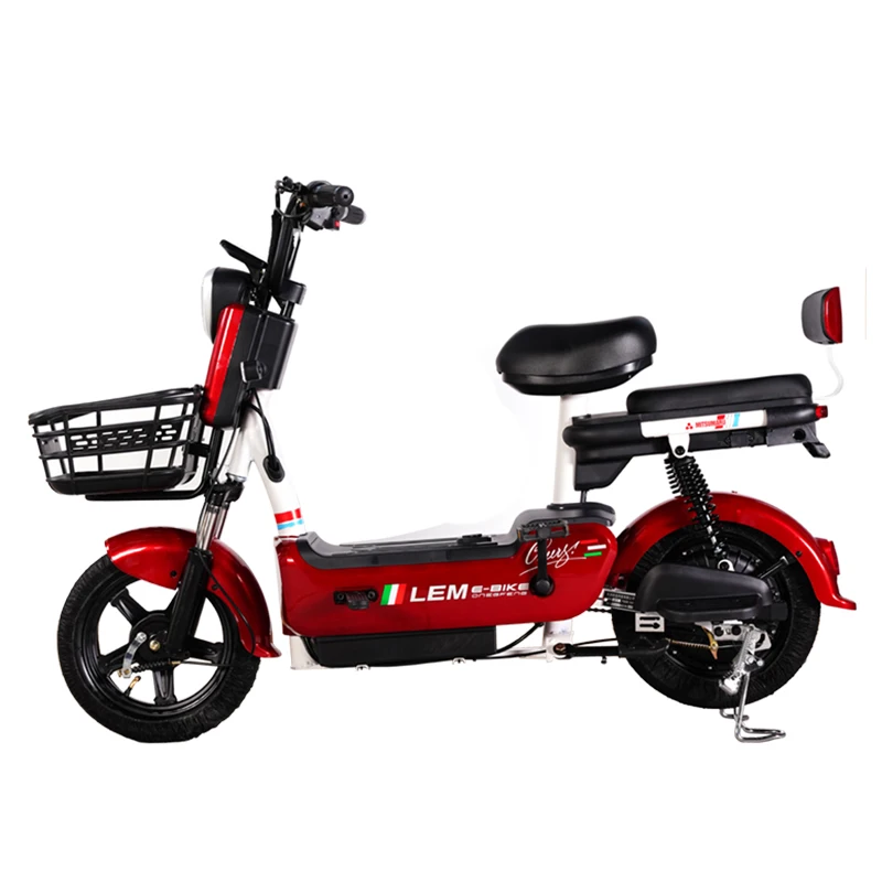 Adult 14 Inch Electric Bicycle Good Quality 48V 350W E Bike Sepeda Listrik Bicicleta Electrica