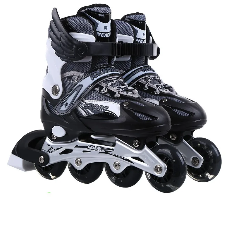 Adjustable roller skate  flashing roller inline skates for girls