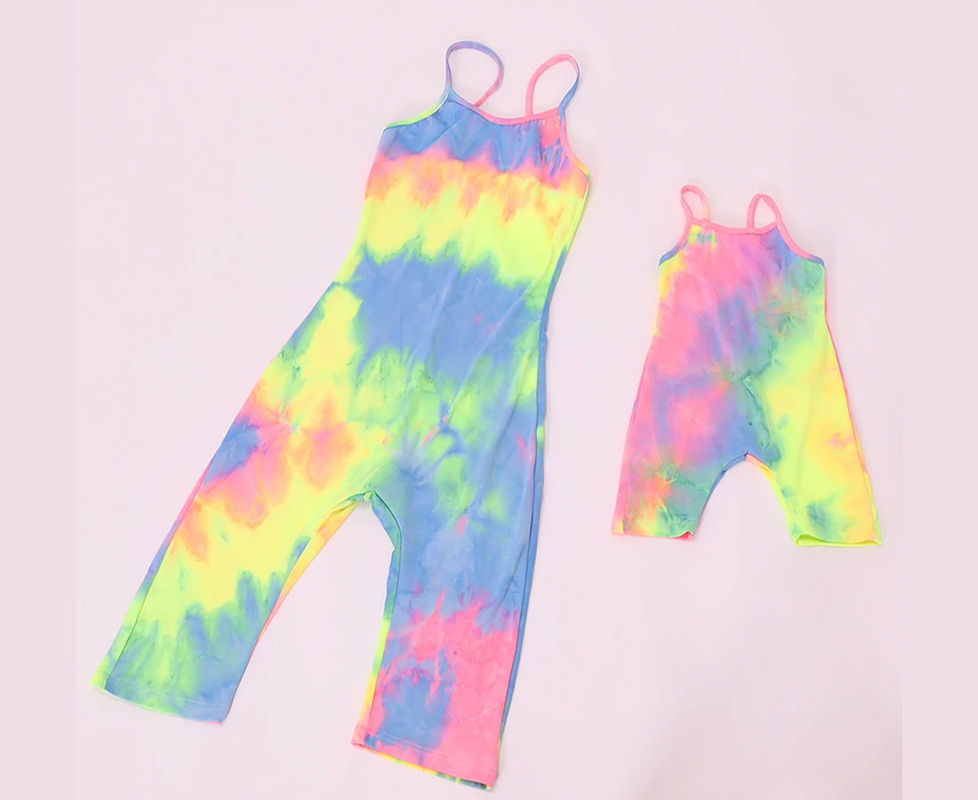 
Women One Piece Jumpsuits and Rompers Mommy and Me Outfits Plus Size Clothing Tie Dye Womens Swimsuits Holiday Onesie 