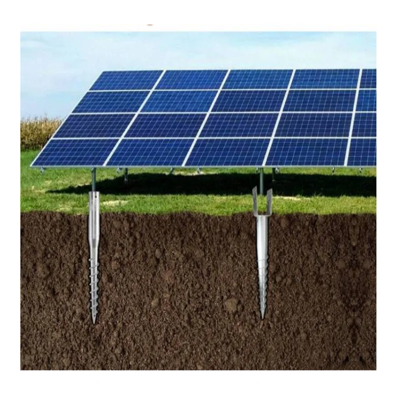 Customized screw earth anchors ground anchor screw helical screw pile