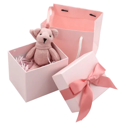 Wholesale custom luxury sweet wedding favour candy box gift box with ribbon