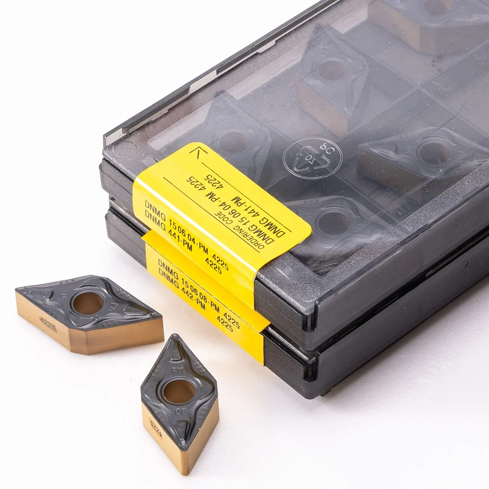 Authentic Sweden Sandviks CNC machine tool cutting blades DNMG110408-PM 4225/DNMG110404-PF 1525