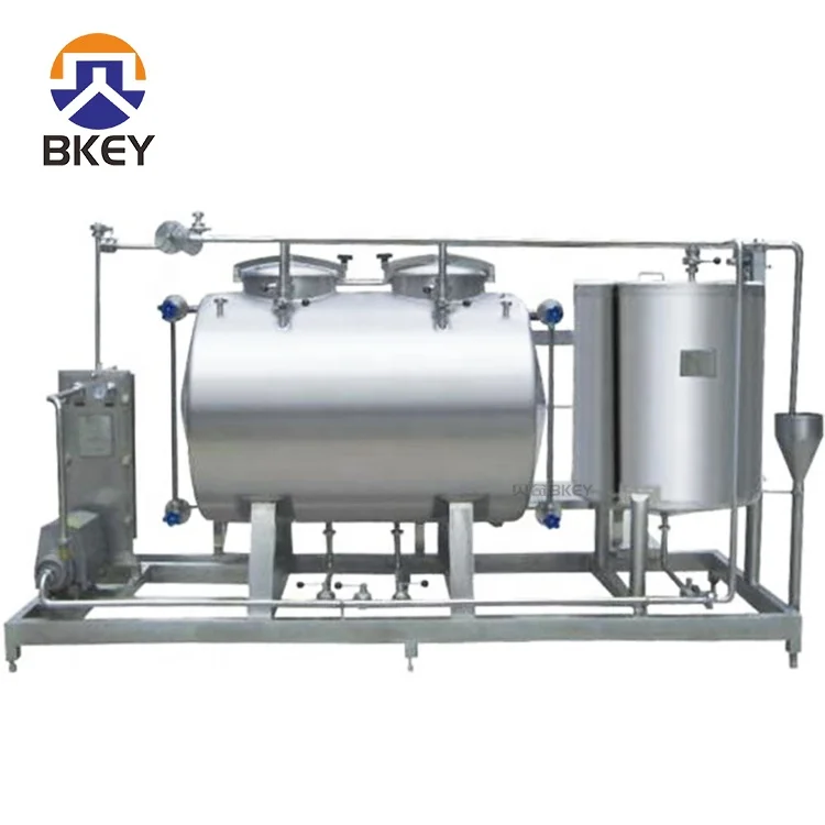 Hot Selling Sanitary Small 500l CIP Cleaning Equipment CIP Cleaning System for Milk Yogurt Production Line