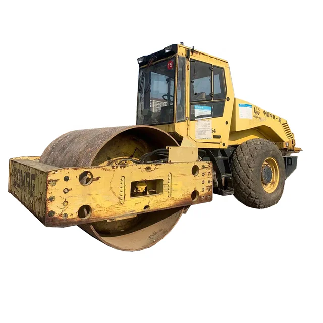 Использованный дорожный каток BM219H-3 BOMAG BM217HD BM225HD двойной барабанный гидравлический гладкий уплотнитель шины ролик EPA