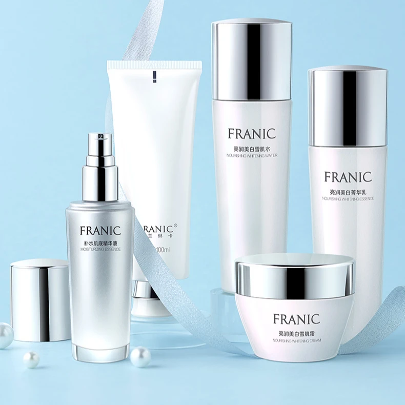 FRANIC Jasmine extract skin care sets flower secret depth moisturizing cream moisturizing toner moisturizing lotion