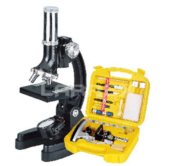 LARREX портативный носить Монокуляр BiologicalStudentMicroscope дети